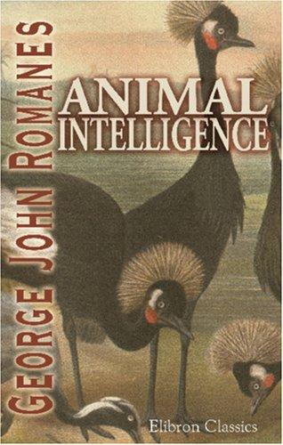 Cover for Animal Intelligence