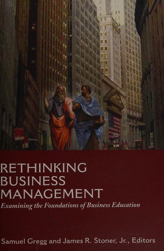 Cover for Rethinking business management