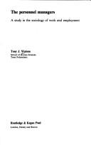 Cover for The personnel managers