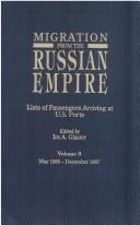 Cover for Migration from the Russian Empire