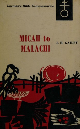 Cover for Micah to Malachi