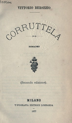 Cover for Corruttela