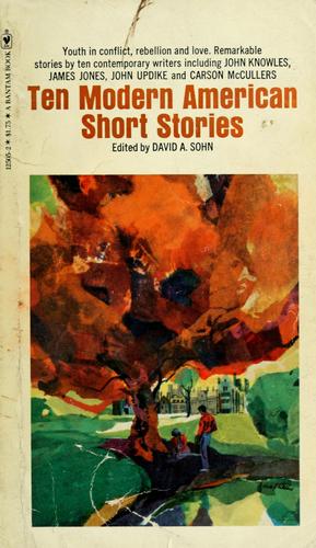 Cover for Ten modern American short stories