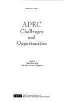 Cover for Apec Challenges and Opportunities