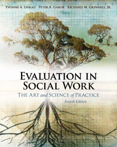 Cover for Evaluation in Social Work