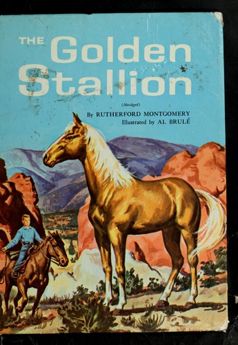 Cover for The golden stallion and the mysterious feud
