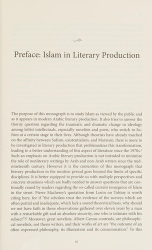Cover for Islam in the street