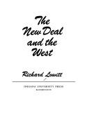 Cover for The New Deal and the West