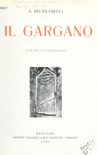 Cover for Il Gargano.