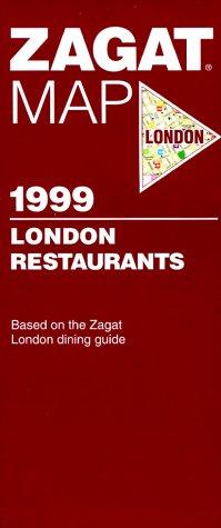 Cover for Zagatsurvey Map 1999 London Restaurants