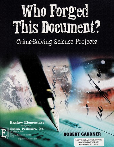 Cover for Who forged this document?