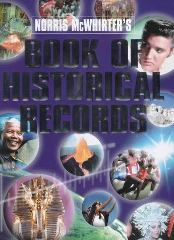 Cover for Norris McWhirter's book of historical records