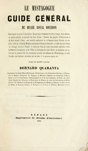 Cover for Le mystagogue
