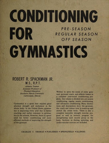 Cover for Conditioning for gymnastics
