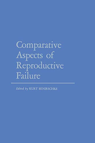 Cover for Comparative Aspects of Reproductive Failure
