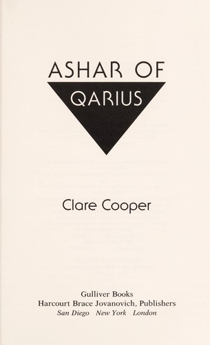 Cover for Ashar of Qarius