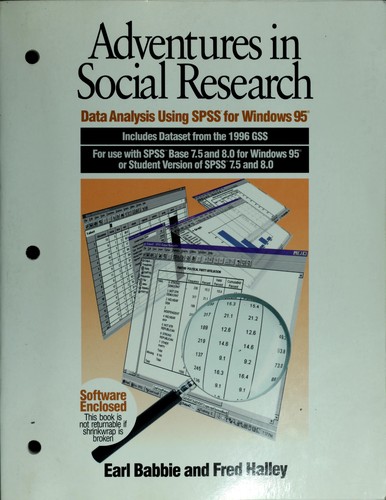 Cover for Adventures in social research