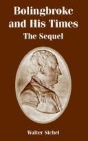 Cover for Bolingbroke And His Times