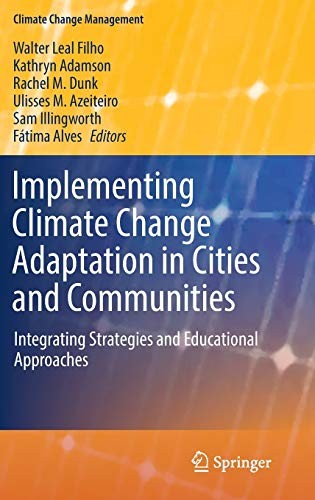 Cover for Implementing Climate Change Adaptation in Cities and Communities