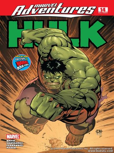 Cover for Marvel Adventures Hulk