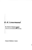 Cover for H.-R. Lenormand
