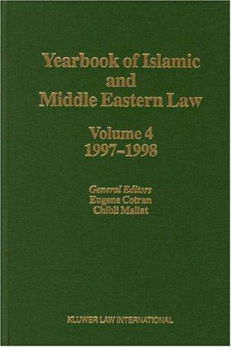 Cover for Yearbook of Islamic and Middle Eastern Law 1997/1998 (Yearbook of Islamic & Middle Eastern Law)