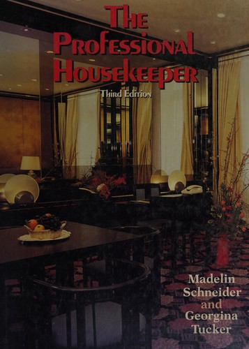 Cover for The professional housekeeper