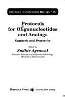 Cover for Protocols for Oligonucleotides and Analogs