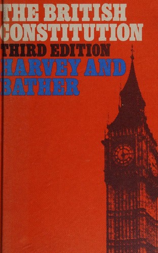 Cover for The British constitution