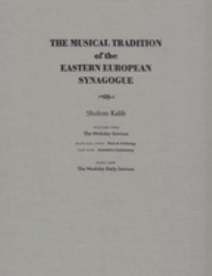 Cover for The musical tradition of the Eastern European synagogue