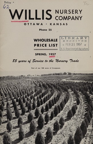 Cover for Wholesale price list