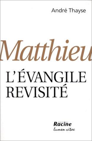 Cover for Mathieu l'évangile revisité
