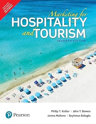 Cover for Marketing for Hospitality and Tourism