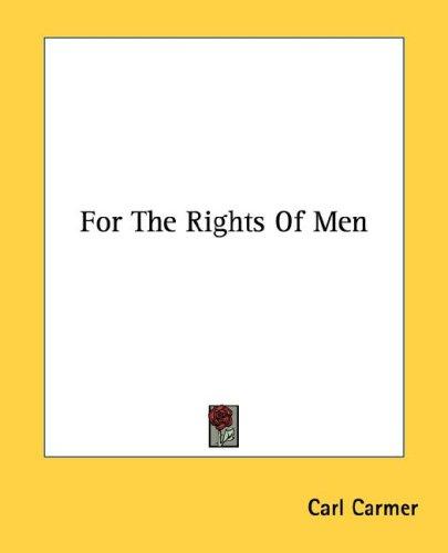 Cover for For The Rights Of Men