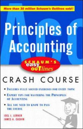 Cover for Schaum's Easy Outline of Accounting