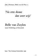 Cover for Belle van Zuylen