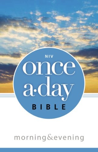 Cover for NIV, Once-A-Day Morning and Evening Bible, Paperback