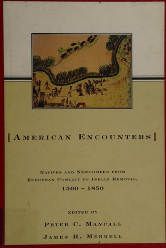 Cover for American encounters