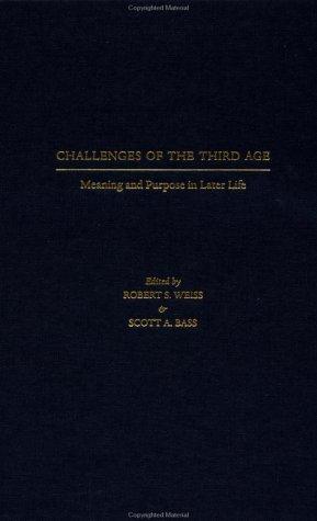 Cover for Challenges of the Third Age