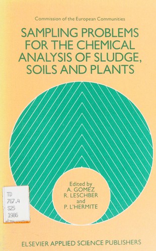 Cover for Sampling problems for the chemical analysis of sludge, soils, and plants