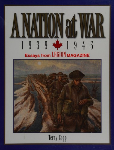 Cover for A nation at war
