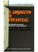 Cover for El absoluto no sustancial