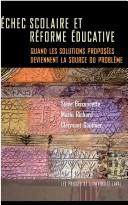 Cover for Échec scolaire et réforme éducative