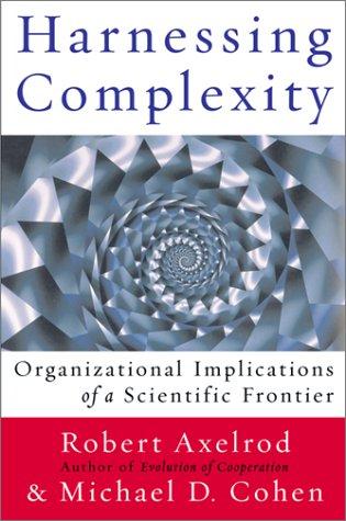 Cover for Harnessing Complexity