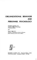 Cover for Organizational behavior and personnel psychology