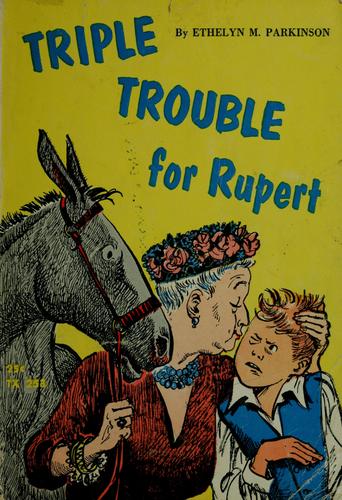 Cover for Triple trouble for Rupert