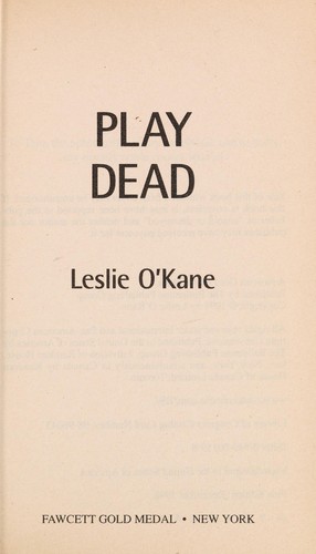 Cover for Play dead