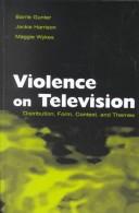 Cover for Violence on television