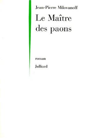 Cover for Le maître des paons