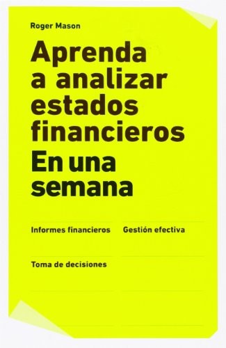 Cover for Aprenda a analizar estados financieros